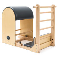 Бочка с лестницей More Pilates c упорами для ног