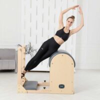 Бочка с лестницей More Pilates c упорами для ног — изображение 7